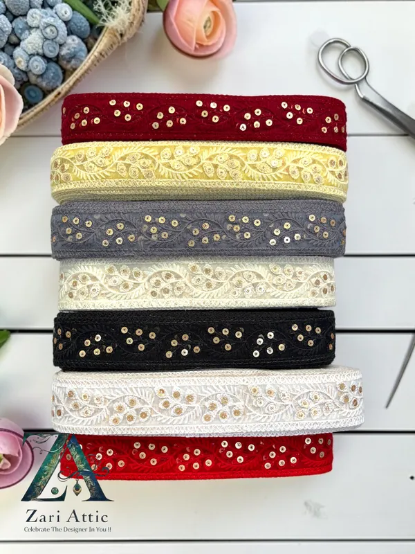 Single_Colour_Net_Fabric_Embroidered_Lace