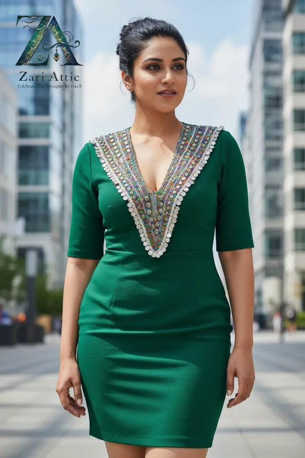 Beaded_Neckline_Patch_With_metal_fake_coins_-_ZA6726