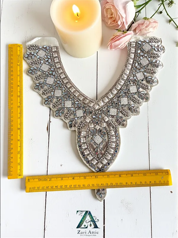 Zari_Embroidered_Neckline_with_Real_Mirror_and_Stones