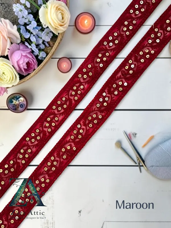 Single_Colour_Net_Fabric_Embroidered_Lace