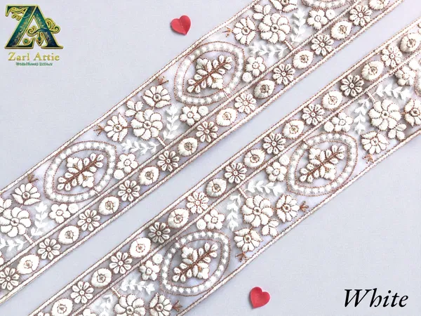 White_Premium_Elegant_Design_Embroidered_Fabric_Lace_(3_Inch)