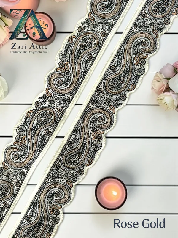 Premium_Raw_Silk_Paislay_Embroidered_Cutwork_Fabric_Lace_(49099)_-_2_Inch