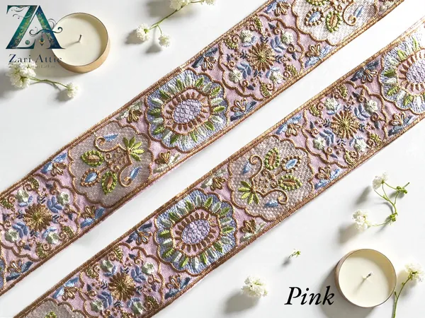 Pink_Premium_Elegant_Design_Embroidered_Fabric_Lace_(2.2_Inch)