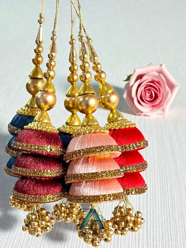 1_Pair_Trendy_Handmade_Latkan(Blue)