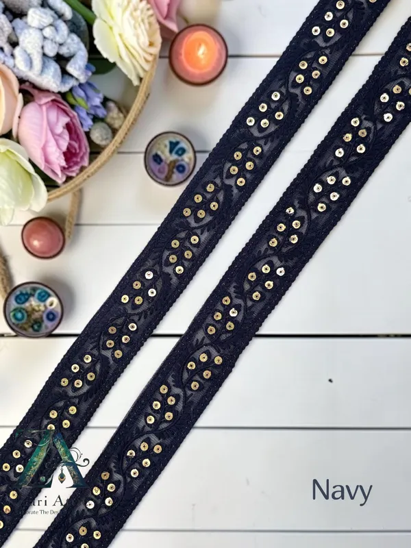 Single_Colour_Net_Fabric_Embroidered_Lace