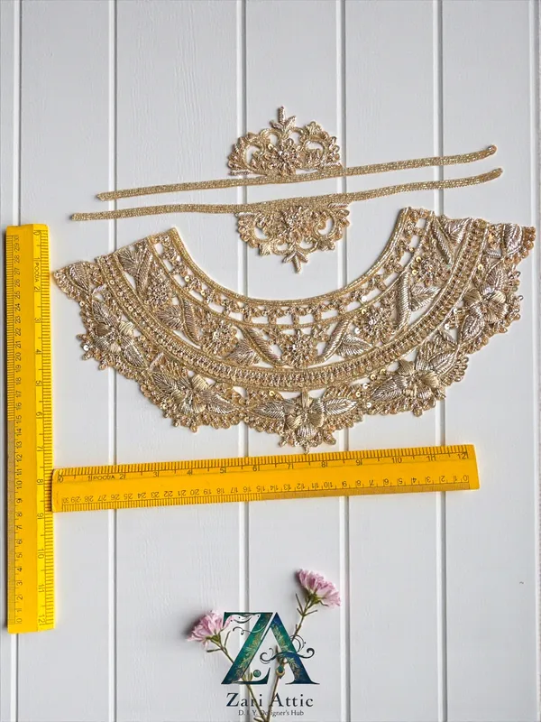 Trendy_Hand_Embroidered_Ethenic_Neckline_Patch-Gold-Design_3