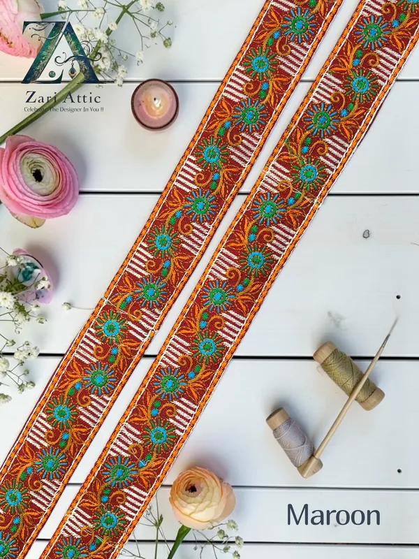 Embroidered_Dupion_Fabric_LAce