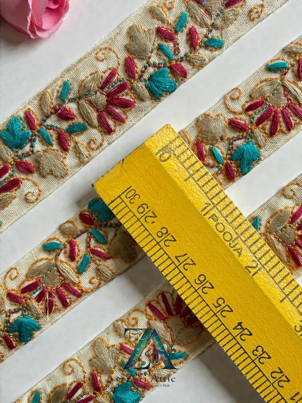Beige_Premium_Elegant_Design_Embroidered_Fabric_Lace_(1_Inch)