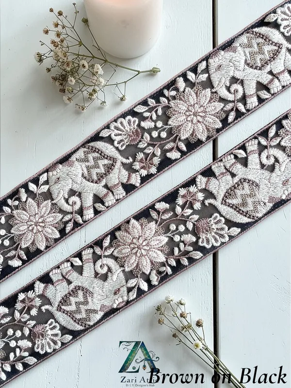 Embroidered_Elephant_Net_Fabric_Lace-2.5_Inch