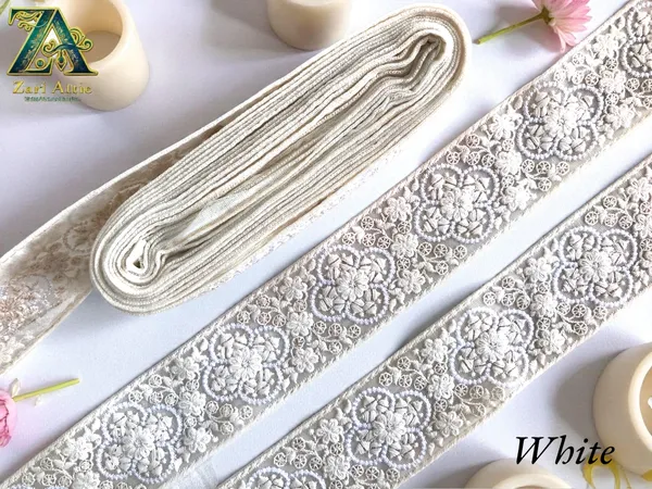 White_Premium_Elegant_Design_Embroidered_Fabric_Lace_(2_Inch)