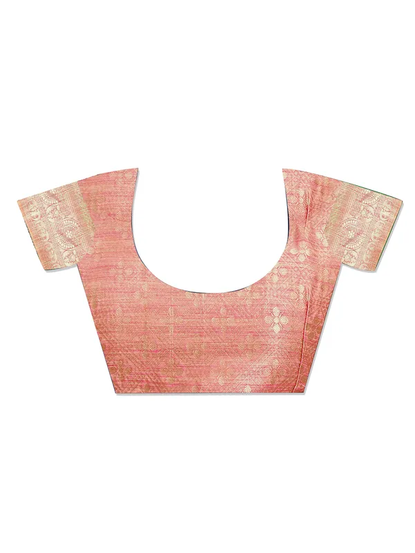 Light_Green_Woven_Chanderi_Linen_Blend_Saree_For_Women