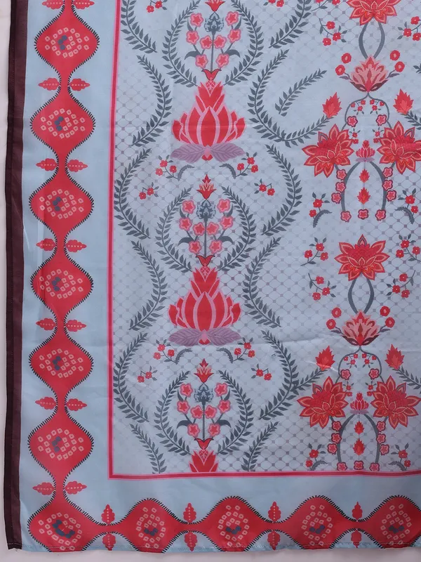 Light_Blue_Ethnic_Motifs_Printed_Cotton_Blend_Straight_Kurta_With_Printed_Cotton_Blend_Trouser_And_Printed_Dupatta_For_Women
