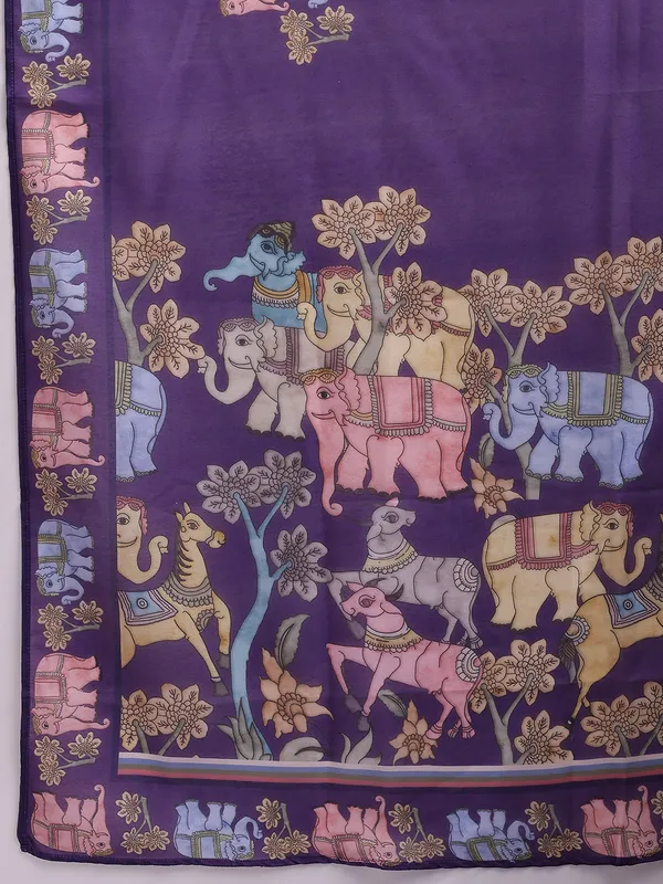Purple_Animal_Printed_Cotton_Blend_Straight_Kurta_With_Printed_Cotton_Blend_Trouser_And_Printed_Dupatta_For_Women