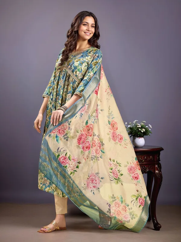 Women_Blue_Viscose_Rayon_Floral_Printed_Anarkali_Kurta_Set_&_Digital_Printed_Dupatta