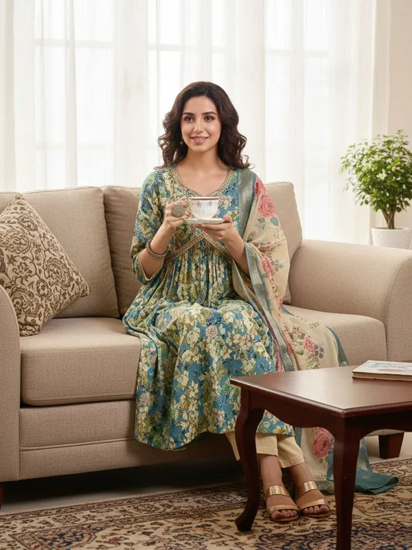 Women_Blue_Viscose_Rayon_Floral_Printed_Anarkali_Kurta_Set_&_Digital_Printed_Dupatta