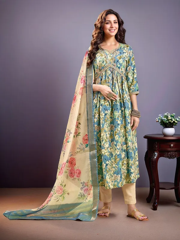Women_Blue_Viscose_Rayon_Floral_Printed_Anarkali_Kurta_Set_&_Digital_Printed_Dupatta