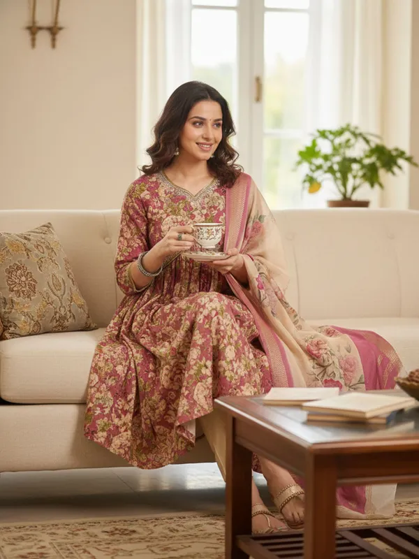 Women_Pink_Viscose_Rayon_Floral_Printed_Anarkali_Kurta_Set_&_Digital_Printed_Dupatta