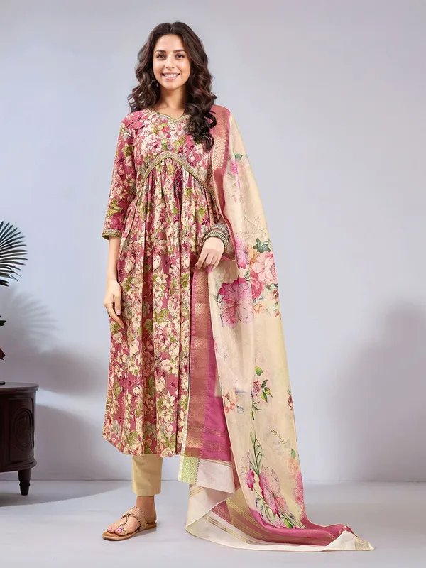 Women_Pink_Viscose_Rayon_Floral_Printed_Anarkali_Kurta_Set_&_Digital_Printed_Dupatta