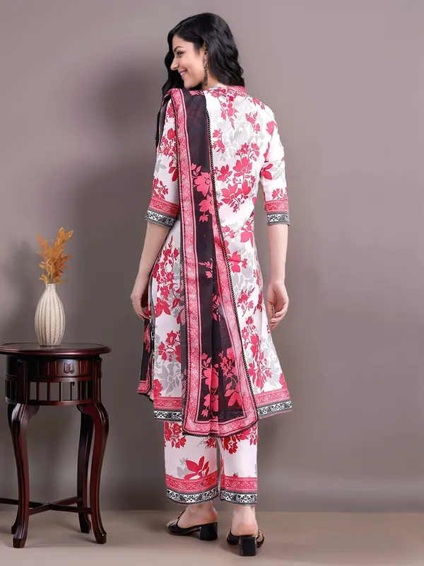 Women_White_&_Pink_Floral_Printed_Pure_Cotton_Straight_Kurta_Set_with_Dupatta