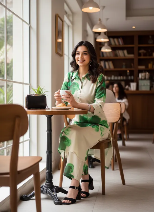 Women_Cream_Cotton_Blend_Floral_printed_Straight_kurta_&_printed_Trousers