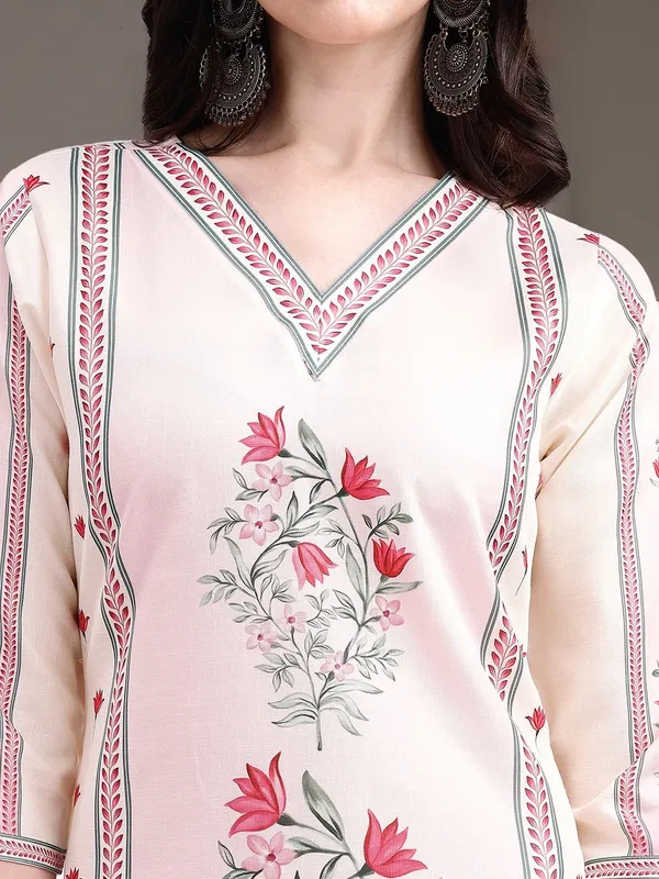 Women_Light_Pink_Pure_Cotton_hand_block_Print_Straight_Kurta_Set_with_Printed_Dupatta