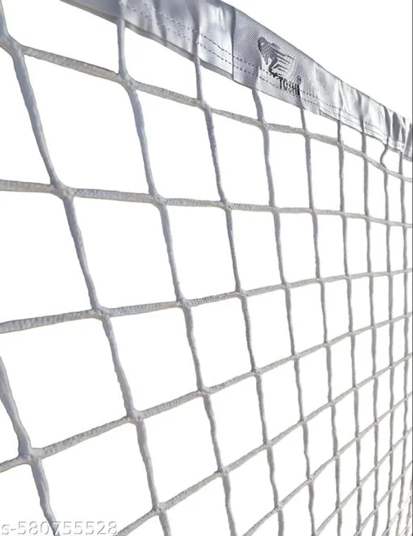 White_Heavy_Duty_Cotton_&_High_Density_Polyethylene_Volleyball_Net_(Ctn+_Hd)
