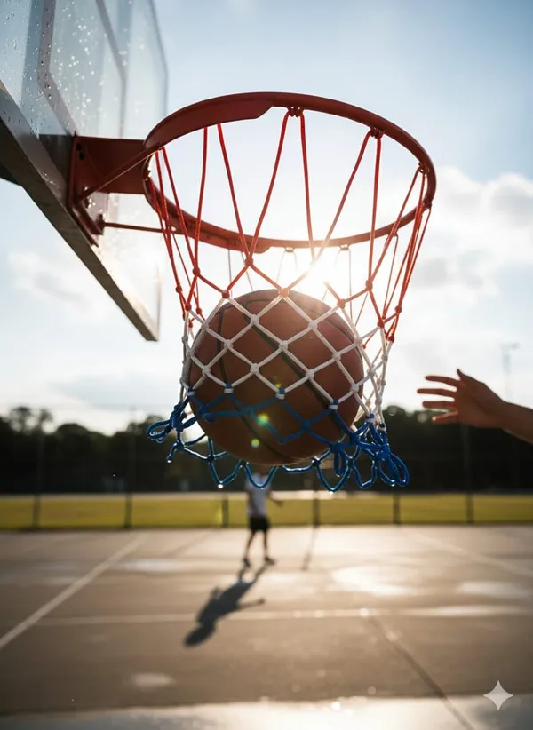 Set_of_2_Multicolor_Heavy_Duty_Polypropylene_Durable_Nylon_Tricolor_Basketball_Net