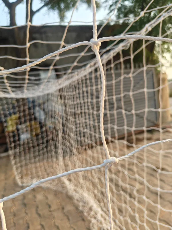 White_Heavy_Duty_High_Density_Polyethylene_Handball_Net