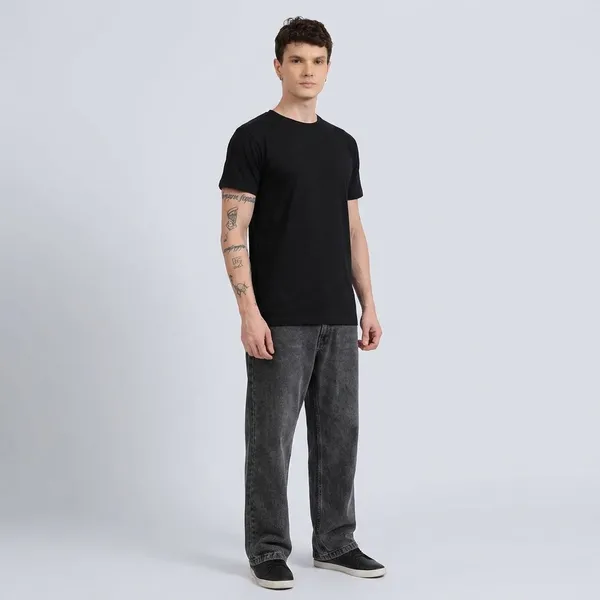 Midnight_Black_Cotton_T-Shirt_For_Men