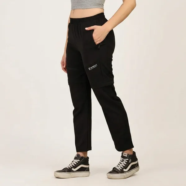 Midnight_Black_Nylon_Blend,_Spandex,_Terry_Pants_For_Women