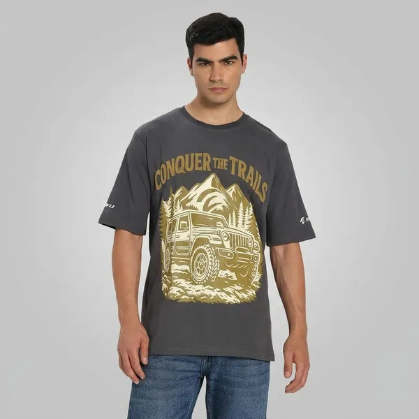 Dark_Grey_Cotton_T-Shirt_For_Men