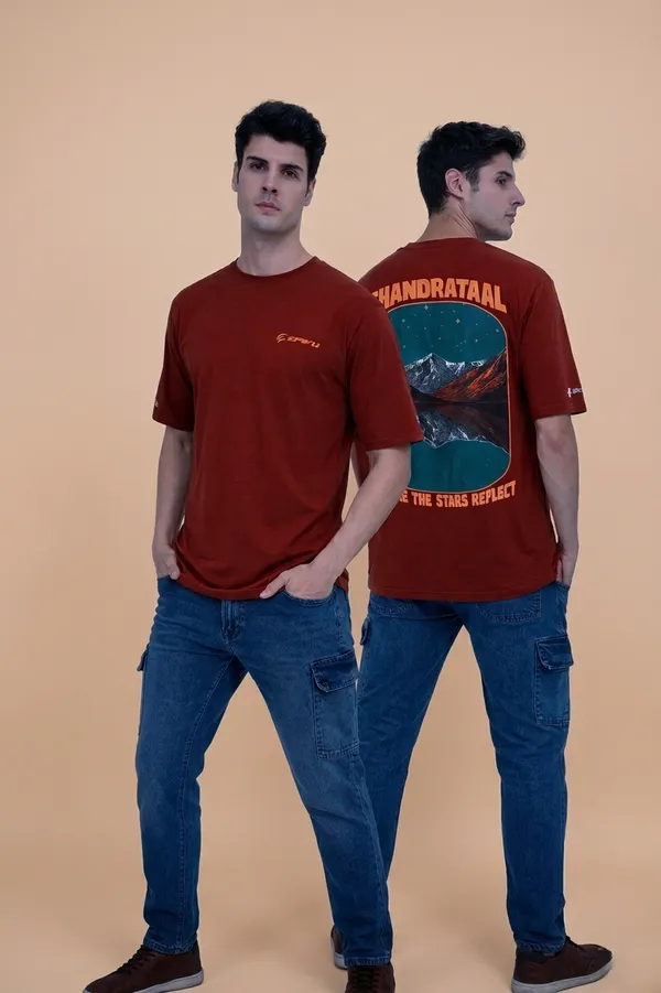 Brown_Cotton_T-Shirt_For_Men