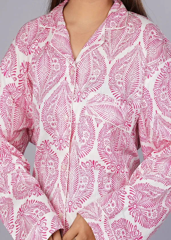 Pink_&_White_Soft_Cotton_Nightsuit_For_Women_&_Girls