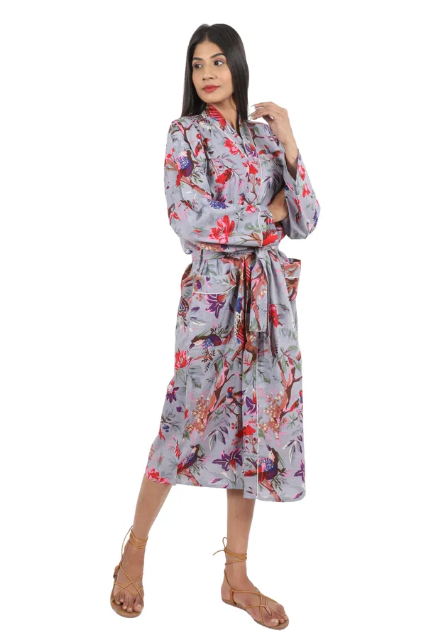Grey_Bird_Printed_Cotton_Kimono/_Bathrobe_For_Women_&_Girls