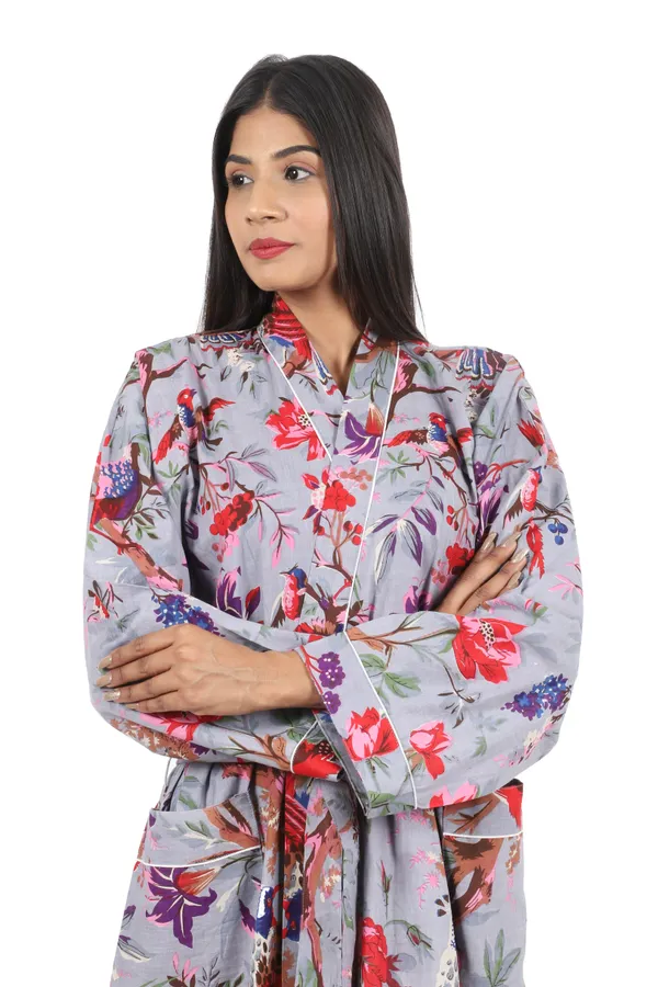 Grey_Bird_Printed_Cotton_Kimono/_Bathrobe_For_Women_&_Girls