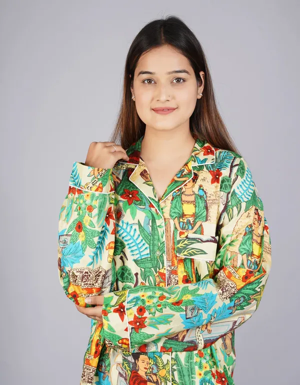 Beige_Soft_Cotton_Nightsuit_For_Women_&_Girls