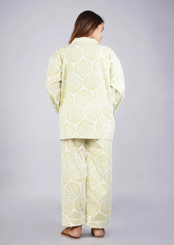 Light_Yellow_&_White_Soft_Cotton_Nightsuit_For_Women_&_Girls