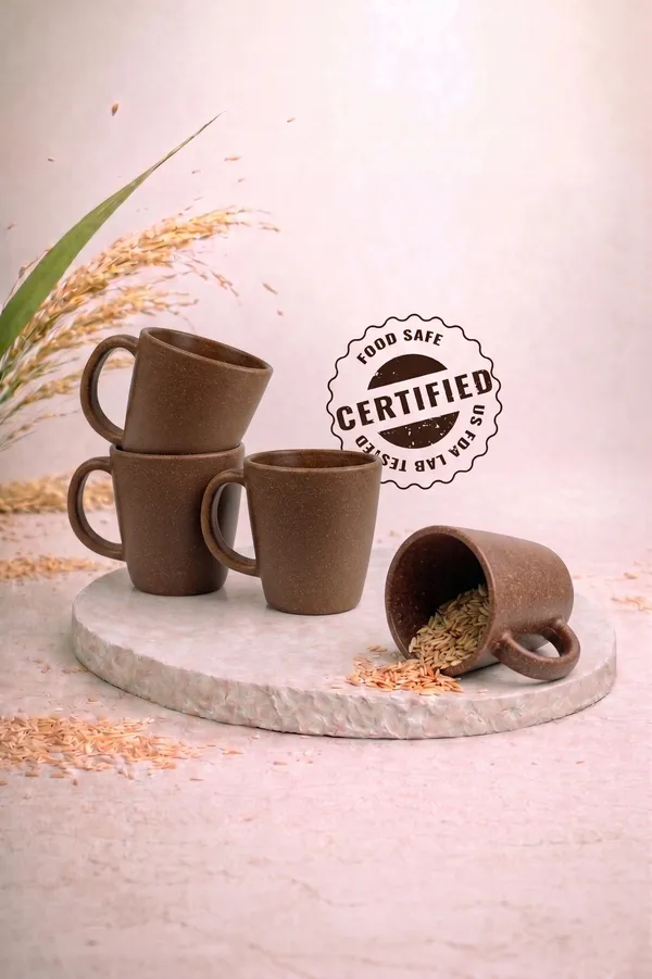 TurtleTales: Sustainable & Reusable Products Natural Husk Eco-Friendly  Premium Pebble Brew Mugs (150 Ml) Price in India - Buy TurtleTales:  Sustainable & Reusable Products Natural Husk Eco-Friendly Premium Pebble  Brew Mugs (150
