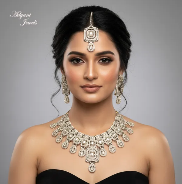 Silver_Premium_&_Elegant_Alloy_Jewellery_Set_For_Women_Adults