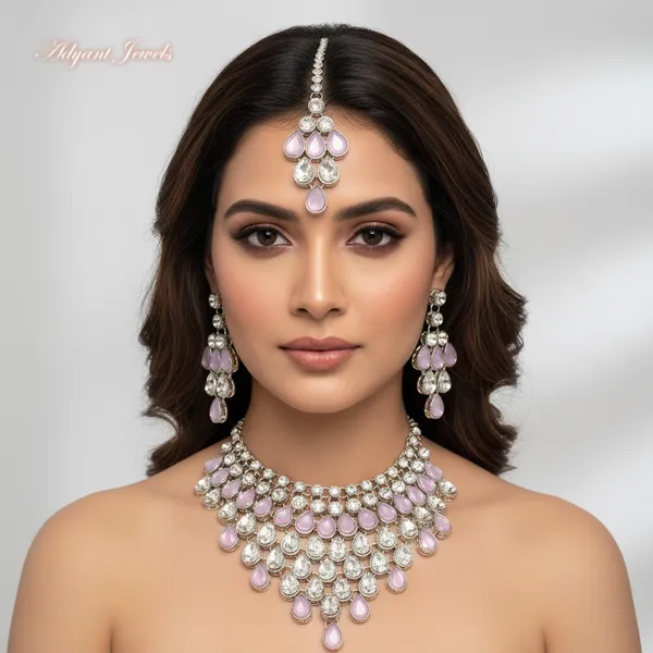 Silver_Premium_&_Elegant_Alloy_Jewellery_Set_For_Women_Adults