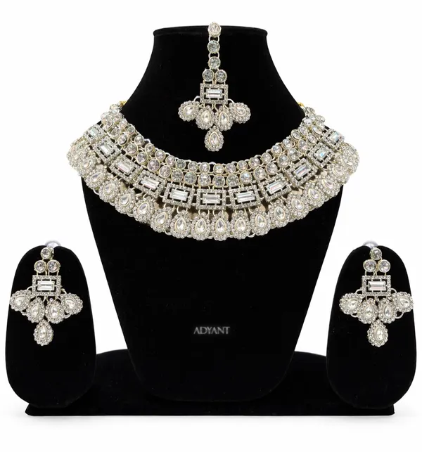 Adyant_Jewels_Traditional_Gold-Plated_Choker_Set_with_Pink_Onyx_Beads_–_Kundan-Style_Necklace_with_Jhumka_Earrings_&_Maang_Tikka_–_Premium_Festive_Party_Wear