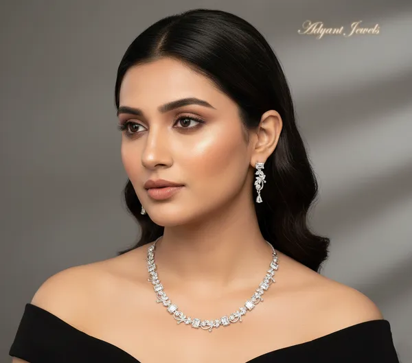 Silver_Premium_&_Elegant_Alloy_Jewellery_Set_For_Women_Adults