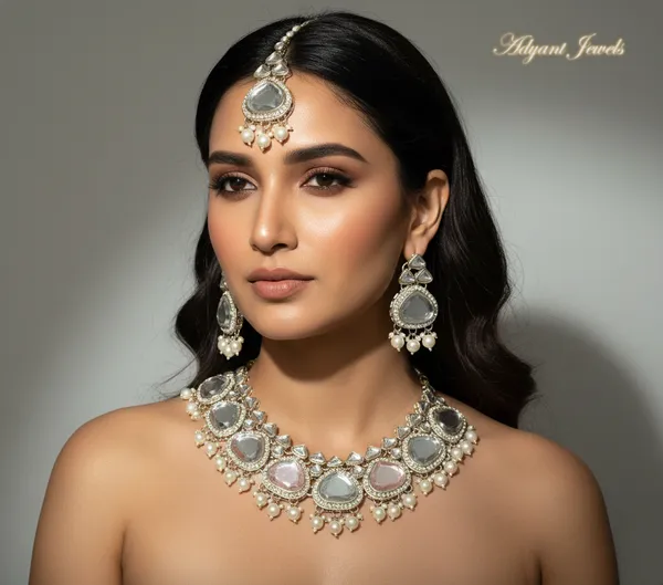 Silver_Premium_&_Elegant_Alloy_Jewellery_Set_For_Women_Adults