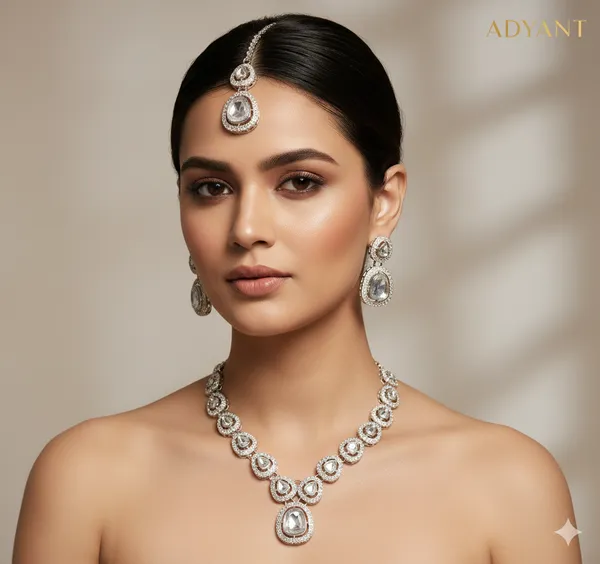 Silver_Premium_&_Elegant_Alloy_Jewellery_Set_For_Women_Adults