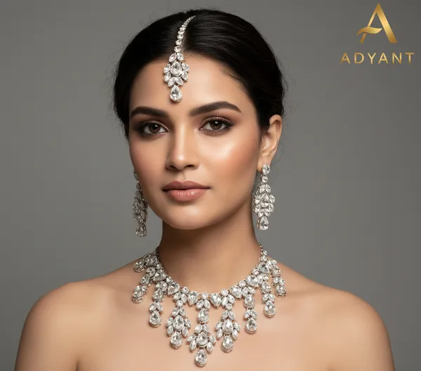 Silver_Premium_&_Elegant_Alloy_Jewellery_Set_For_Women_Adults