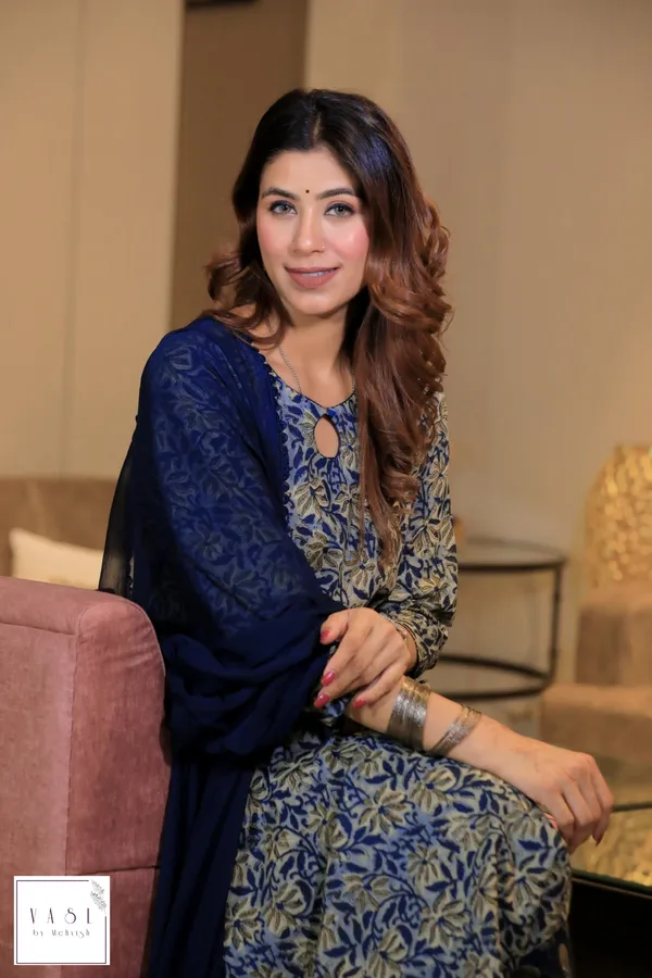 Blue_Printed_Premium_Suit_Set_For_Women
