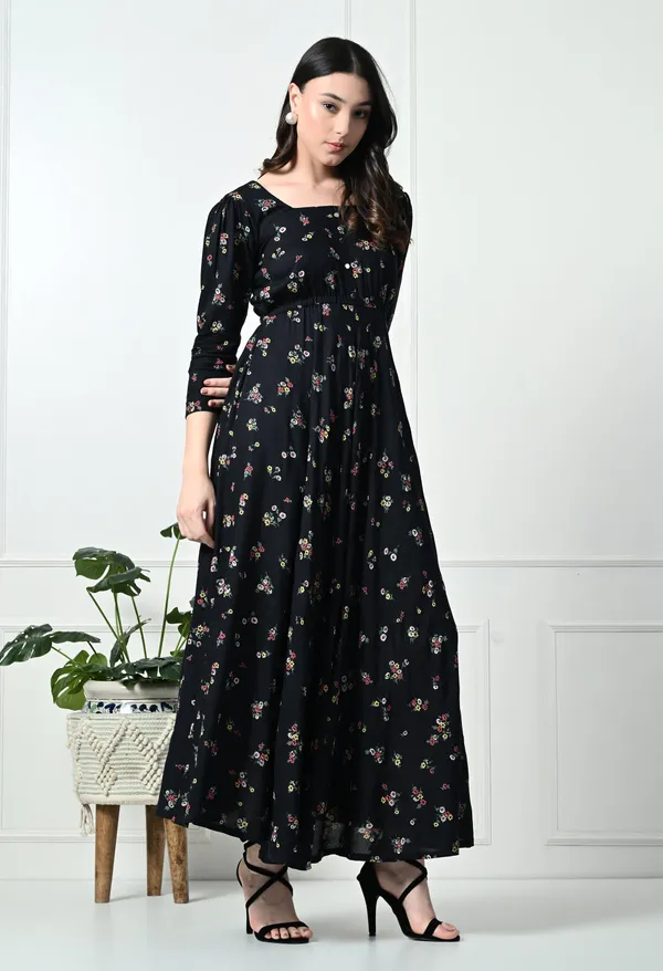 Black_Floral_Maxi_Premium_Dress_For_Women