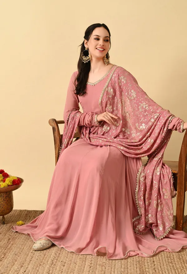 Romantic_Pink_Georgette_Anarkali_Premium_Suit_For_Women