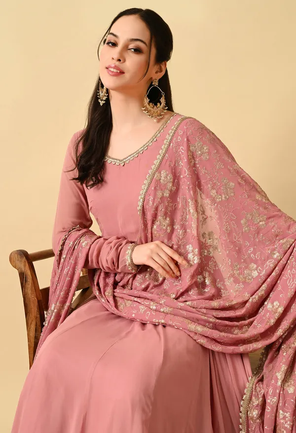 Romantic_Pink_Georgette_Anarkali_Premium_Suit_For_Women