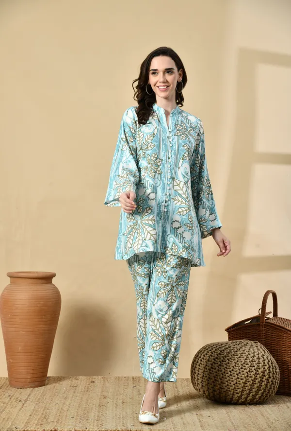 Blue_Serenity_Cotton_Premium_Co-Ord_Set_For_Women